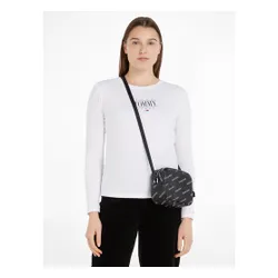 Tommy Jeans TJW trebuie Camera sac AOV imprimare AW0AW15645 Negru Allover imprimare 0GJ