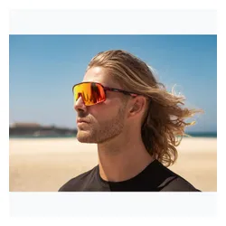 Okulary przeciwsłoneczne Aztron Halo Floating Active Heat Wave desert red/black