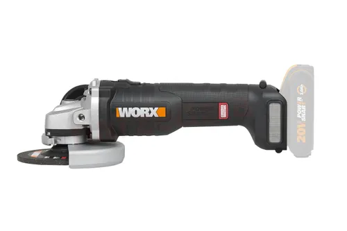 Аккумуляторная угловая шлифовальная машина УШМ Worx WX812. 9