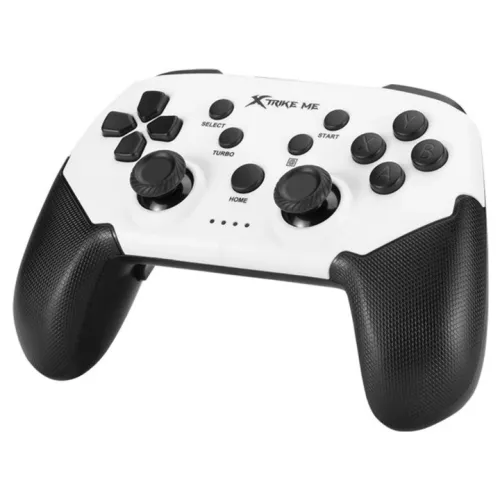 Pad Xtrike Me GP-43 do PS4, PS3, Nintendo Switch, Android Bezprzewodowy Biały