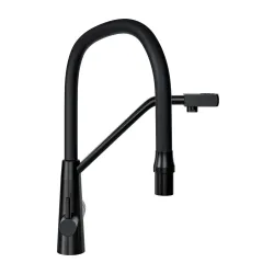 Bateria Globalo Olintio Black 1.1 Czarny mat Stal szlachetna