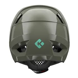 Kask rowerowy LAZER Chase KinetiCore Zielony mat Full Face (rozmiar M)