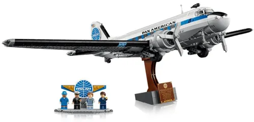 LEGO 11378 Icons Samolot pasażerski Douglas DC-3 PAN AM
