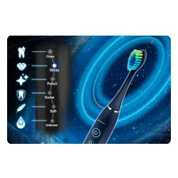Szczoteczka soniczna BERDSEN Galaxy Duo (2 sztuki) Czarny i Granatowy