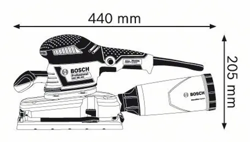 Bosch GSS 280 AVE Taşlama makinesi