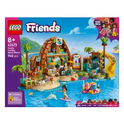 LEGO Klocki Friends 42673 Rodzinne wakacje na plaży
