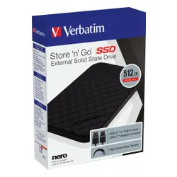 Dysk VERBATIM Store n Go 512GB SSD