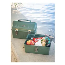 Stalowy Lunchbox Stanley Vintage Classic 9,4 l - hammertone green