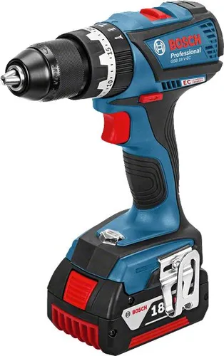 Bosch GSB 18V-EC 18v Akülü Matkap 2 x 5AH Akülü Matkap (06019E9120)