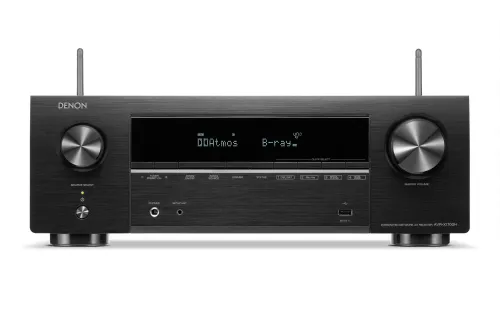 Amplituner Denon AVR-X1700H 7.2-kanałowy Dolby Atmos DTS X Wi-Fi Bluetooth AirPlay Czarny