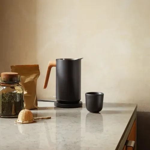 EVA SOLO Nordic Kitchen 1,5 l - czajnik elektryczny bezprzewodowy ze stali nierdzewnej