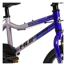 Rower dziecięcy HUFFY Literide Kids 16 cali dla chłopca Srebrno-niebieski