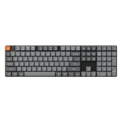 Klawiatura mechaniczna Keychron K5 Max RGB Gateron Red Szary