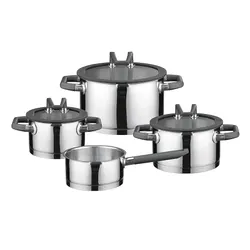 Zestaw garnków ELO Black Pearl 3000426 (7 elementów)