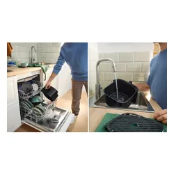 Air Fryer Frytkownica beztłuszczowa BOSCH Serie 4 MAF462B1 z dwoma grzałkami 7 automatycznymi programami