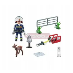PLAYMOBIL ACT!ON HEROES 71467 STRAŻ POŻARNA RATOWANIE ZWIERZĄT
