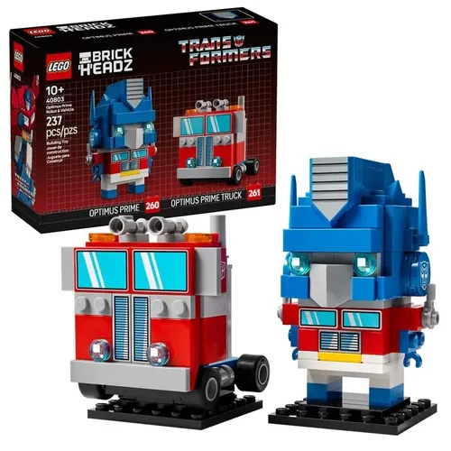 LEGO 40803 BrickHeadz Transformers Robot I pojazd Optimus Prime
