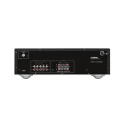 Zestaw stereo Yamaha R-S202D (srebrny), Indiana Line Nota 550 X (orzech)