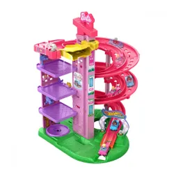 Hot Wheels Tor wyścigowy Racer Verse Barbie Spiral Race