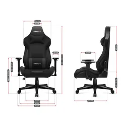 Fotel HUZARO Force 7.6 Czarny