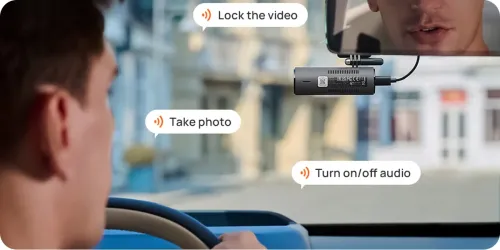 Wideorejestrator 70MAI M310 + karta pamięci 64GB