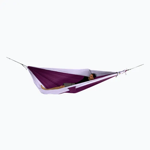 Hamak turystyczny dwuosobowy Ticket To The Moon King Size plum/light purple
