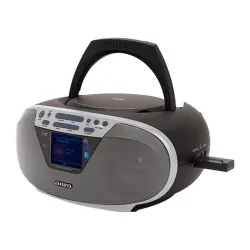 Radioodtwarzacz Aiwa Boombox BBTU-500DAB/SL Bluetooth DAB+ Srebrny