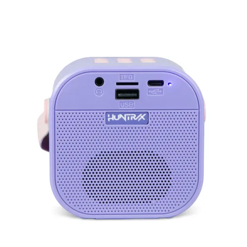 Mikrofon z głośnikiem Bluetooth OTL Technologies Kpop Demon Hunter 5W Fioletowy