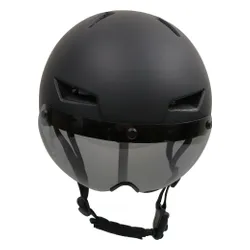 Kask XRIDER XRIH008M Inteligentny Czarny Miejski z lampką i kierunkowskazami (rozmiar M)