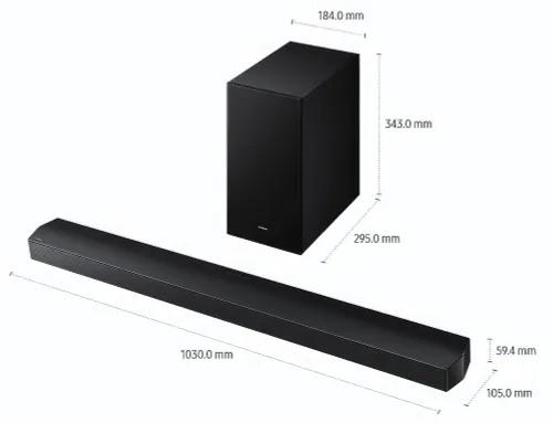 Soundbar SAMSUNG HW-B750F EN Czarny