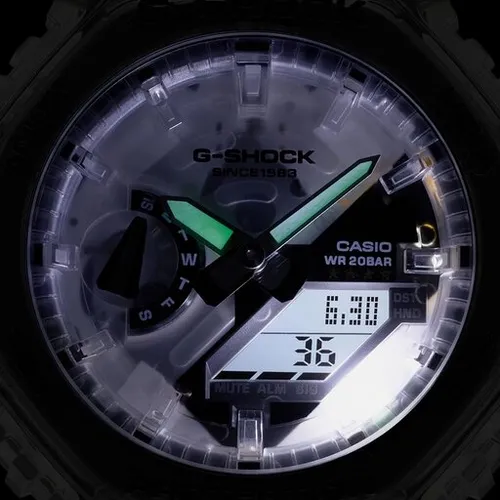 G-Shock GA-2140RX - 7aer Gri / Şeffaf Saatler