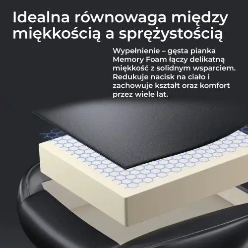 Fotel Anda Seat Kaiser 4 V2 XL Gamingowy do 150kg Tkanina Ciemnoszary