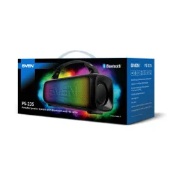 Głośnik Bluetooth Sven PS-235 12W Radio FM Czarny
