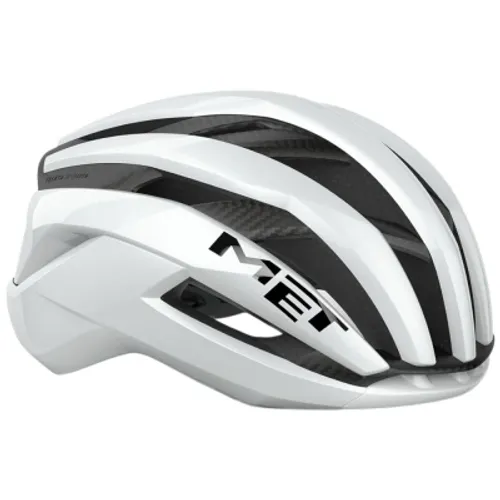Kask rowerowy MET Trenta 3K Carbon MIPS white glossy - M