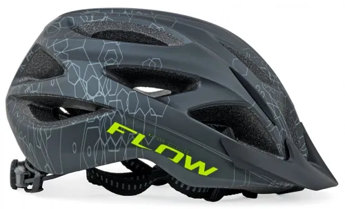 Kask rowerowy AUTHOR Flow X9 Czarny mat MTB (rozmiar M)