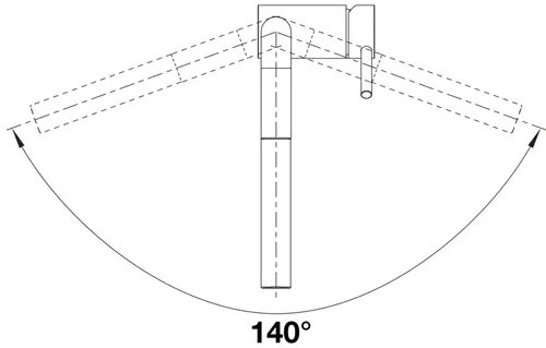 Bateria BLANCO Linus-S 527699 Satynowa platyna