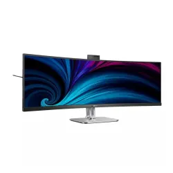 Monitor Philips 49B2U5900CH/00 z kamerą internetową Windows Hello 49" 5K VA 75Hz 4ms Zakrzywiony