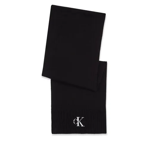 Calvin Klein Jeans Monologo Embro tricot eșarfă K60k611262 Negru BDS