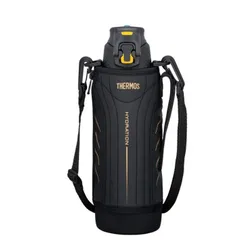 Termos sportowy z futerałem Thermos Hydration Sport Bottle 1 l - black / yellow