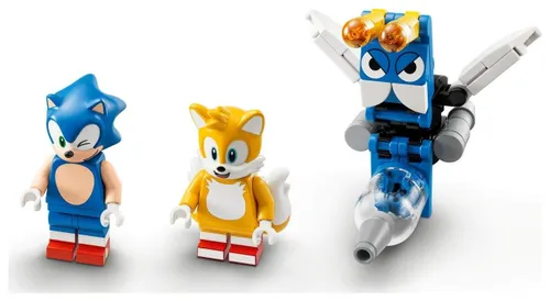 LEGO Sonic the Hedgehog 76991 Tails с мастерской и самолетом Торнадо