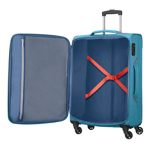 American Tourister walizka średnia Holiday Heat - denim blue