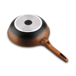 Patelnia WOK na indukcję Starke Pro Texture Copper 28 x 8 cm