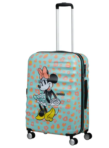 Чемодан American Tourister Wavebreaker Disney среднего размера - Minnie pastel dot