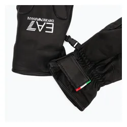 Rękawice narciarskie męskie EA7 Emporio Armani Ski Technical no rings black