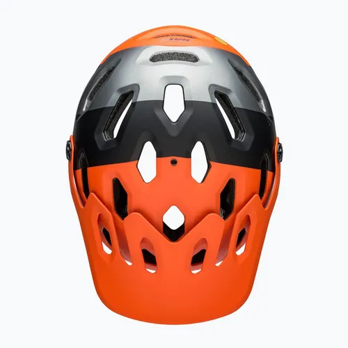 Kask rowerowy Bell Full Face Super 3R MIPS matte orange/black