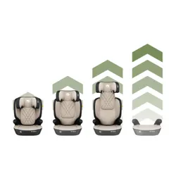 Fotelik samochodowy TULANO Joy 45 I-Size 100-150 cm (15-36 kg) Beżowy