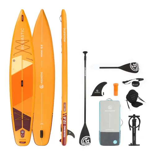 Доска SUP AQUASTIC Touring 12'6" оранжевая