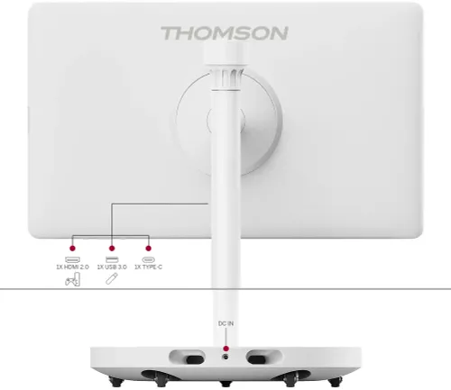Monitor THOMSON Go Plus 27" 3840x2160px Dotykowy ekran