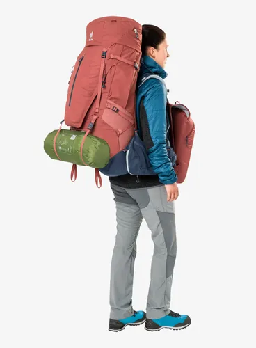 Plecak trekkingowy Deuter Aircontact X 70+15 SL damski - redwood/ink