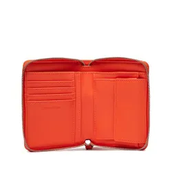 Большой женский кошелек Calvin Klein Gracie Wallet с ремешком Md K60k611387 Flame SA3